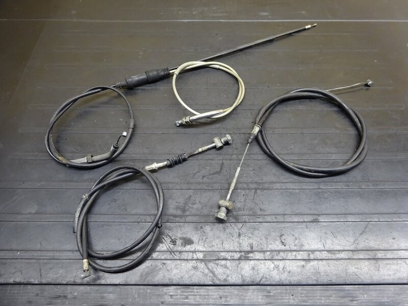 【250715】モトコンポ(AB12-1000)◆ ワイヤーセット アクセルワイヤー ブレーキワイヤー | 中古バイクパーツ通販・買取　ジャンクヤード鳥取　JunkYard