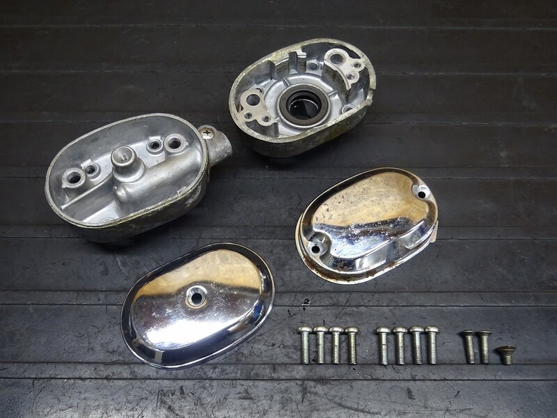 【251044】CB350(CB350-1069)◆ ポイントカバー ブレーカーカバー エンジンカバー ※エンジンパーツ【検索:CB250 エクスポート セニア | 中古バイクパーツ通販・買取 ジャンクヤード鳥取 JunkYard