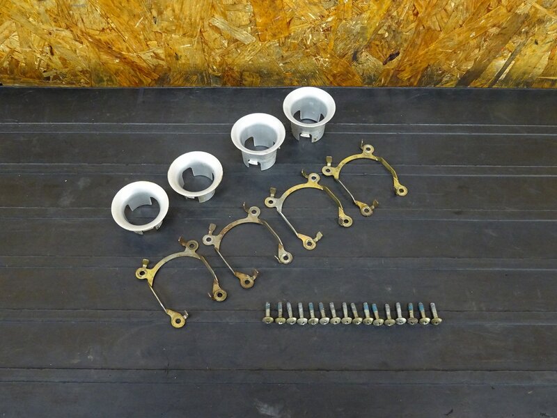 【251212】CBR250RR(MC22-1052)◇ ファンネルセット エアファンネル アルミ 変形有 【規制前 | 中古バイクパーツ通販・買取　ジャンクヤード鳥取　JunkYard