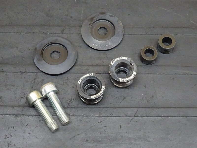 【251220】Ninja250(EX250L-019)◆ スタンドフック 色褪せ有 ※検索：カワサキ 純正 オプション 【ABS付 | 中古バイクパーツ通販・買取　ジャンクヤード鳥取　JunkYard