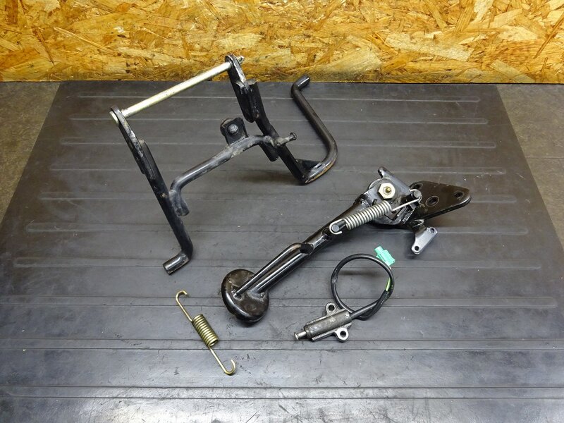 【251225】スーパーモレ(FA14B-133)◆ スタンドセット センタースタンド サイドスタンド/スイッチ 削れ有 【FA14A モレット 1105km外し | 中古バイクパーツ通販・買取　ジャンクヤード鳥取　JunkYard