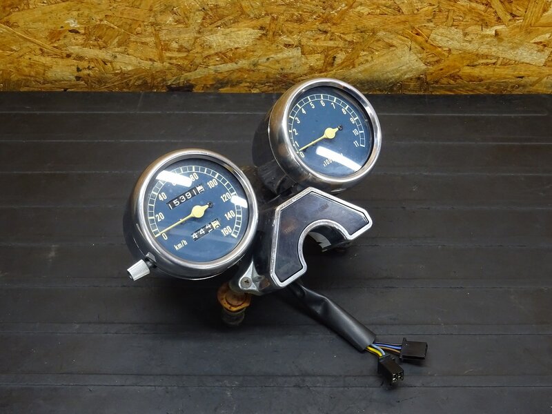 【251035】SRV250(4DN-026)◆ スピードメーター タコメーター インジケーターランプ 15391km レンズ内汚れ有 | 中古バイクパーツ通販・買取　ジャンクヤード鳥取　JunkYard
