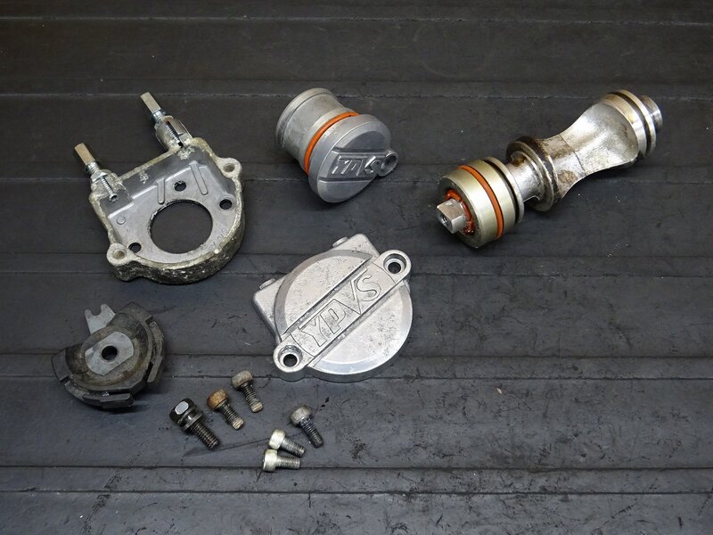 【251115】SDR200(2TV-007)◆ 排気バルブセット YPVS カバー プーリー ※エンジンパーツ【検索：DT200 3ET | 中古バイクパーツ通販・買取　ジャンクヤード鳥取　JunkYard