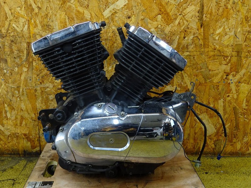 【260116】バルカン400(VN400A-017)◆ 中古エンジン 始動確認後取り外し!! ジェネレーター セルモーター | 中古バイクパーツ通販・買取　ジャンクヤード鳥取　JunkYard