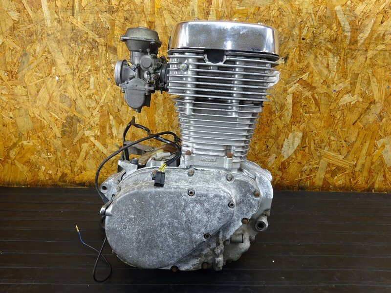 【260205】サベージ650(NP41A-104)◆ 中古エンジン 始動確認後外し!! キャブレター 652cc 26477km外し ※検：テンプター 【サベージ400 | 中古バイクパーツ通販・買取　ジャンクヤード鳥取　JunkYard