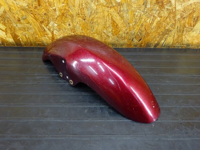 【260312】ゼファー400(ZR400C-094)◇ フロントフェンダー 割れ/傷有 ジャンク 【C5 | 中古バイクパーツ通販・買取　ジャンクヤード鳥取　JunkYard