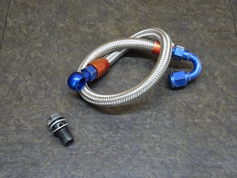 【260317】◆ 社外オイルクーラーホース(2) ホースエンド ベントチューブ EARL’S アールズ | 中古バイクパーツ通販・買取　ジャンクヤード鳥取　JunkYard