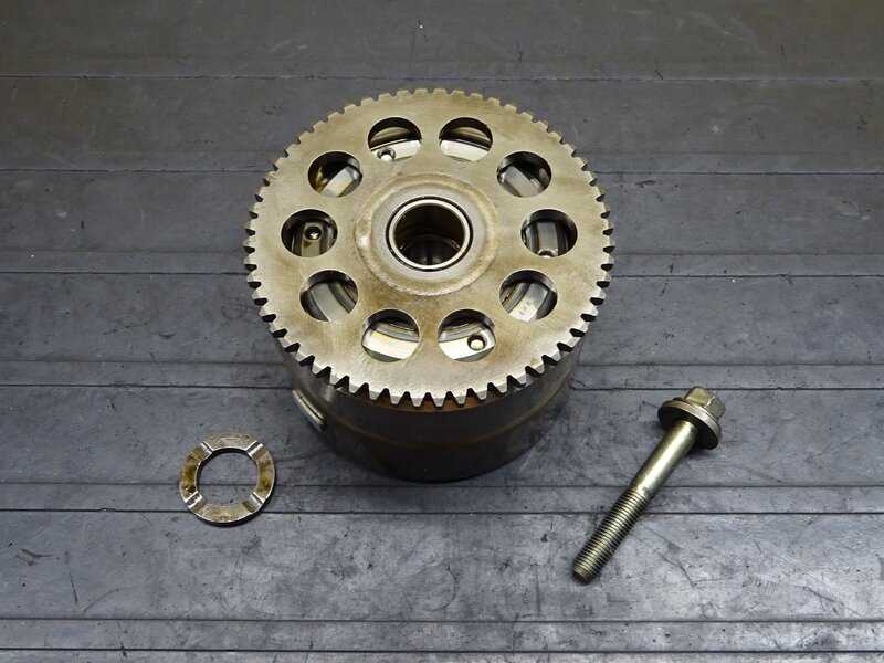 【250719】CB223S(MC40-1102)◆ フライホイール ワンウェイクラッチ ※エンジンパーツ MD33E | 中古バイクパーツ通販・買取　ジャンクヤード鳥取　JunkYard