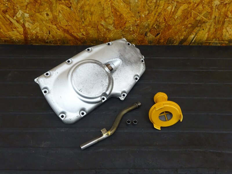 【250811】W650(EJ650A-012)◇ オイルパン ストレーナー パイプ ※エンジンパーツ【検索:W400 EJ400A | 中古バイクパーツ通販・買取　ジャンクヤード鳥取　JunkYard