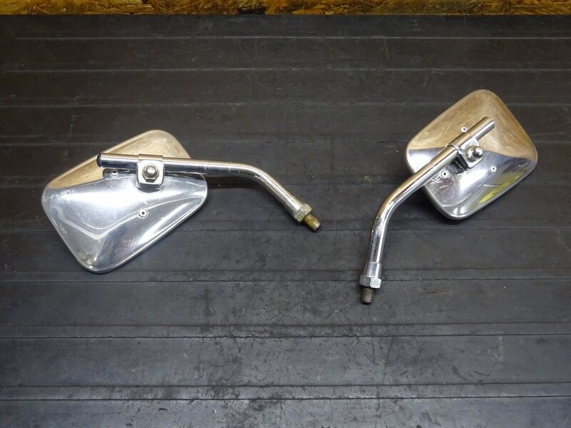 【251013】XS650SP(447-904)◆ ミラー左右セット 音叉マーク 逆ネジ 10mm 【SPL スペシャル ※検索：3G5 TX650 SR400 SR500 初期型 | 中古バイクパーツ通販・買取　ジャンクヤード鳥取　JunkYard