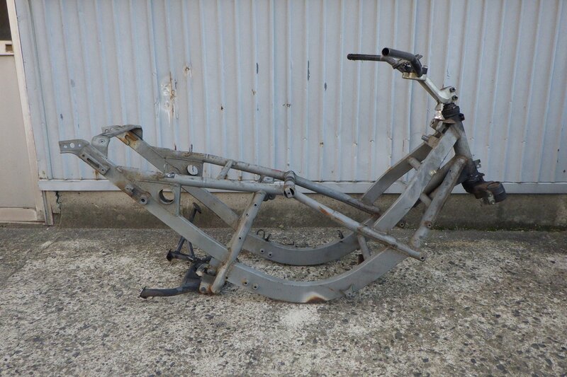 【251117】ジェンマ250(CJ47A-101)◇ 書付きフレーム 返納証明書/譲渡証付き ハンドル スタンド ステム | 中古バイクパーツ通販・買取　ジャンクヤード鳥取　JunkYard