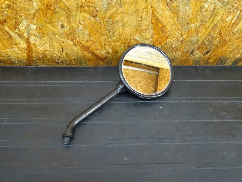 【260206】PS250(MF09-1002)◇ ミラー 正ネジ 10mm ラウンド 丸型 片側 傷有 【角目 | 中古バイクパーツ通販・買取　ジャンクヤード鳥取　JunkYard