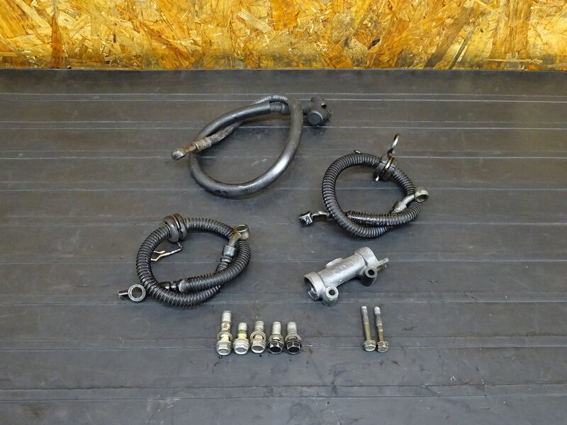 【260209】ZRX-Ⅱ(ZR400E-302)◇ フロントブレーキホース ジョイント バンジョーボルト 【ZRX-2 ZRX400 | 中古バイクパーツ通販・買取　ジャンクヤード鳥取　JunkYard