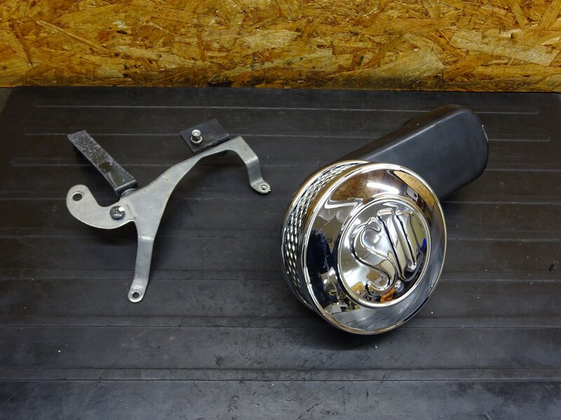 【260213】マグナ250(MC29-1012)◆ 社外エアクリーナーボックス エアクリボックス SU 割れ有 【V-TWIN | 中古バイクパーツ通販・買取　ジャンクヤード鳥取　JunkYard