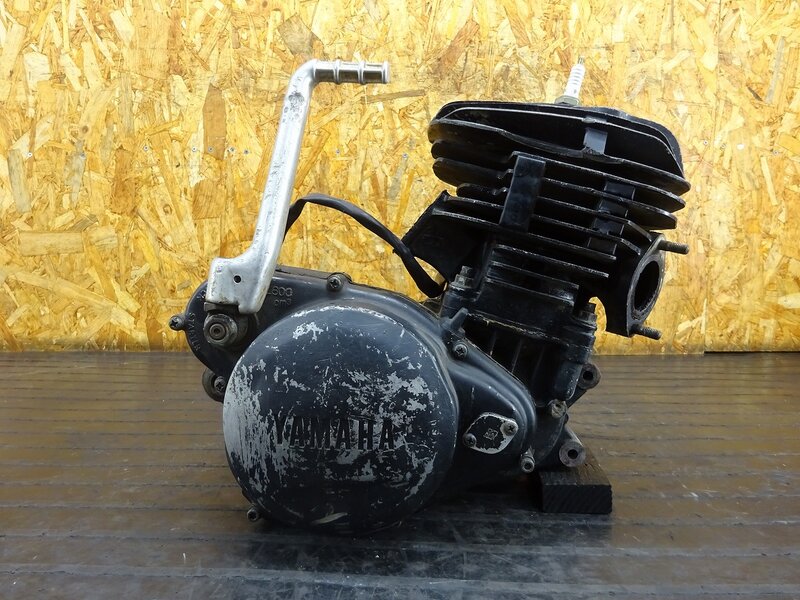 【250523】TY250R (38V-005)■ 中古エンジン 始動確認後取り外し フィン破損有 ジェネレーター キックペダル ※検：スコティッシュ 53Y | 中古バイクパーツ通販・買取　ジャンクヤード鳥取　JunkYard