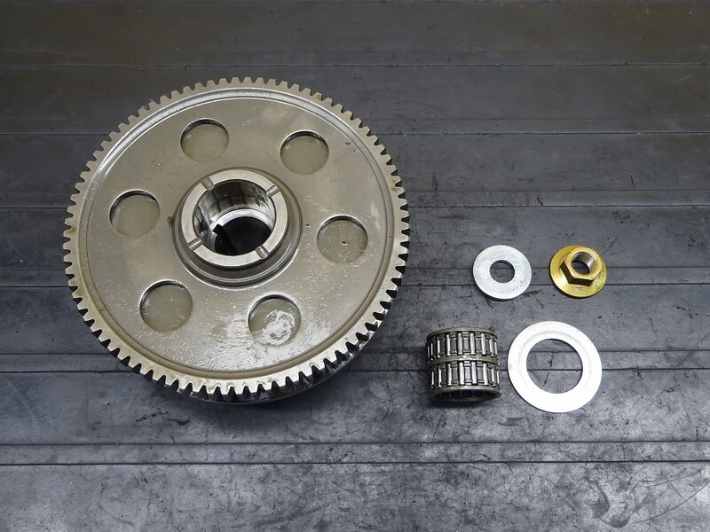 【250714】SRX400(3VN-088)◆ フライホイール ワンウェイクラッチ ※エンジンパーツ 8700km外し | 中古バイクパーツ通販・買取　ジャンクヤード鳥取　JunkYard