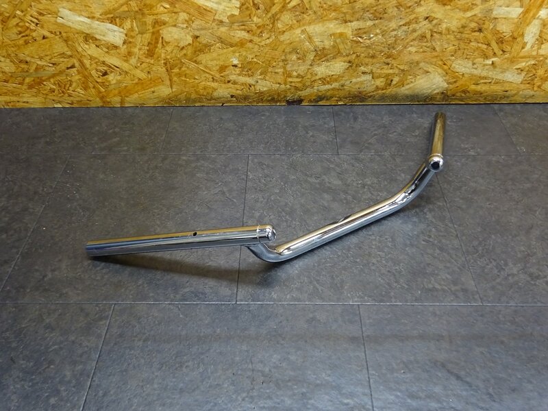 【250909】テンプター(NK43A-101)◆ 社外ハンドル ハリケーン コンドル スワロー メッキキャップ 22.2mm 横幅約645mm 【ST400 | 中古バイクパーツ通販・買取　ジャンクヤード鳥取　JunkYard