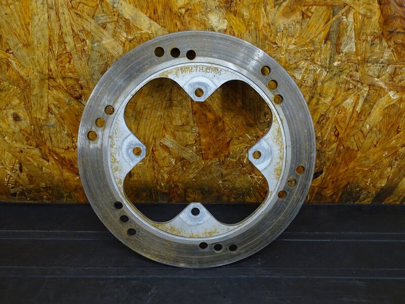 【251224】NSR250R SP(MC28-1100)◇ リアブレーキディスクローター ブレーキディスク 錆/段付き有 ※検:MC21 【流用車外し | 中古バイクパーツ通販・買取　ジャンクヤード鳥取　JunkYard