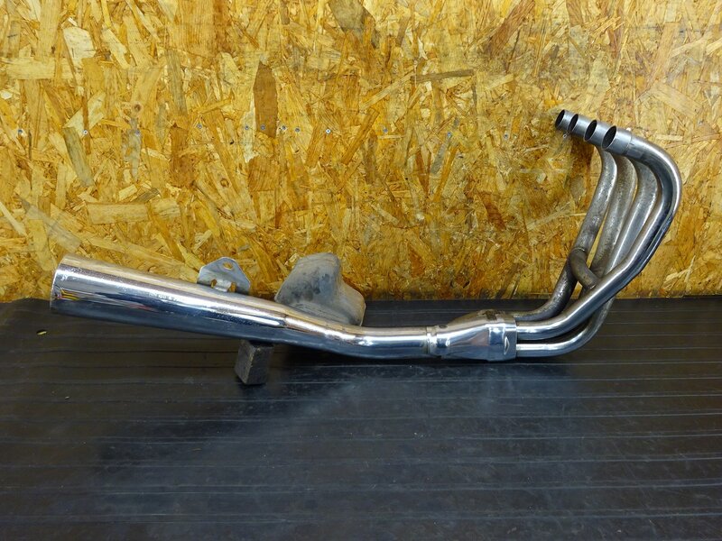 【260115】ゼファー400(ZR400C-054)◇ 純正マフラー エキパイ サイレンサー KHI K 227 穴あき/凹み/サラサラ音/錆有 【C4 | 中古バイクパーツ通販・買取　ジャンクヤード鳥取　JunkYard