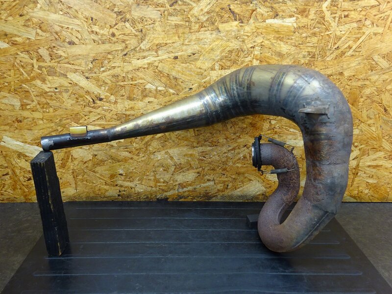 【260207】CRM250R(MD24-1405)◆ 社外チャンバー エキパイ マフラー プロスキル ProSKLL 錆有 | 中古バイクパーツ通販・買取　ジャンクヤード鳥取　JunkYard