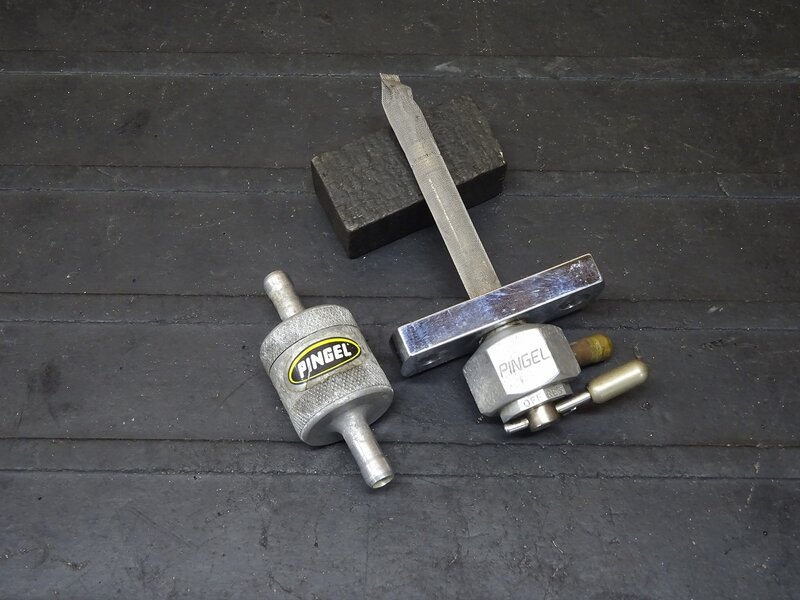 【260215】SR400/SR500◇ 社外燃料コック ピンゲル PINGEL ガソリンコック フューエルコック フィルター 動作未確認 ※検:2H6 1JR RH01J | 中古バイクパーツ通販・買取　ジャンクヤード鳥取　JunkYard