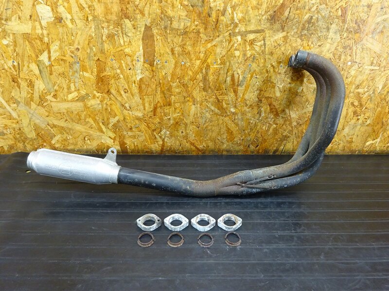 【260312】ゼファー400(ZR400C-094)◇ 社外マフラー フルエキ サイレンサー モナカ管 モリワキ ニューモンスターフォア JMCA付 【C5 | 中古バイクパーツ通販・買取　ジャンクヤード鳥取　JunkYard