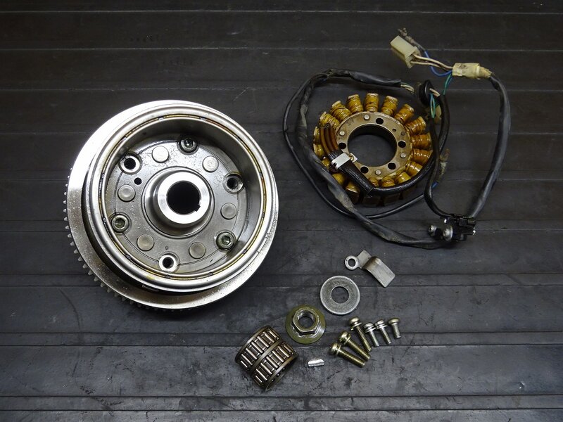 【260317】◆ ジェネレーター ピックアップコイル フライホイール 3KY ※エンジンパーツ【検索：SRX400/600 XT600 テネレ | 中古バイクパーツ通販・買取　ジャンクヤード鳥取　JunkYard