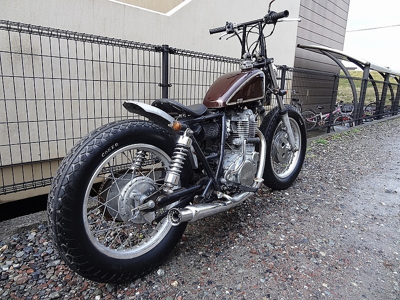 SR400(1JR-302)☆ エンジン始動OK カスタムベース車に? コッカーダイヤモンド H10年 チョッパー フリスコ【車体 SR500 2H6 2J2  1JN ヤマハ – 中古バイクパーツ通販・買取 ジャンクヤード鳥取 JunkYard