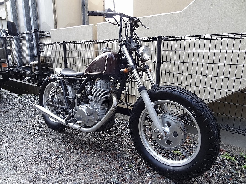 SR400(1JR-302)☆ エンジン始動OK カスタムベース車に? コッカーダイヤモンド H10年 チョッパー フリスコ【車体 SR500 2H6  2J2 1JN ヤマハ – 中古バイクパーツ通販・買取 ジャンクヤード鳥取 JunkYard