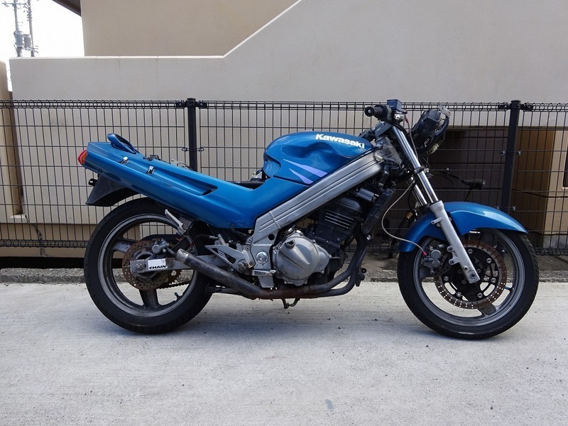 ZZ-R250(EX250H-055)☆書付き 不動 ジャンク マフラー キャブレター ZZR250【車体 カワサキ 250cc | 中古バイクパーツ通販・買取　ジャンクヤード鳥取　JunkYard