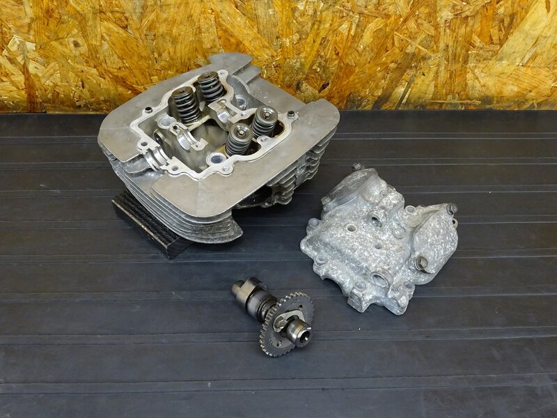 【251012】グース350(NK42A-101)◇ シリンダーヘッド ヘッドカバー カムシャフト ロッカーアーム ※エンジンパーツ 【グース250 Goose | 中古バイクパーツ通販・買取　ジャンクヤード鳥取　JunkYard