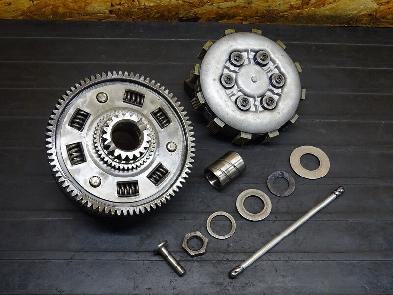 【251124】SR400◆ クラッチ クラッチハウジング インナー/アウターハウジング ※エンジンパーツ 1JR 2H6 1JN 2J2 | 中古バイクパーツ通販・買取　ジャンクヤード鳥取　JunkYard