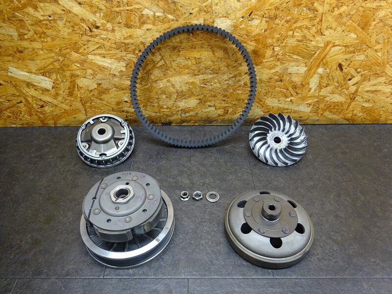 【251210】スカイウェイブ250S(CJ46A-104)◆ クラッチセット プーリー ベルト 駆動系 アウター ※エンジンパーツ | 中古バイクパーツ通販・買取　ジャンクヤード鳥取　JunkYard