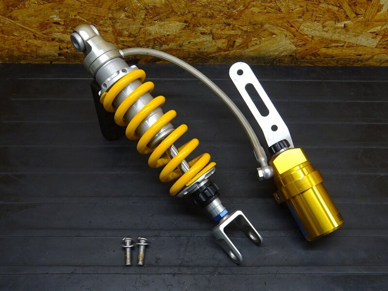 【251220】Ninja250(EX250L-019)◆ 社外リアサスペンション リアサス オーリンズ OHLINS KA8412 動作確認済!! 【ABS付 | 中古バイクパーツ通販・買取　ジャンクヤード鳥取　JunkYard