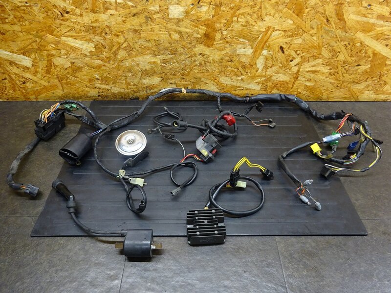 【251226】テンプター(NK43A-100)◆ メインハーネス レギュレーター イグニッションコイル スターターリレー 【ST400 | 中古バイクパーツ通販・買取　ジャンクヤード鳥取　JunkYard