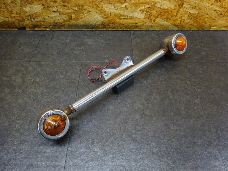 【251232】ドラッグスター400(4TR-109)◆ 社外フロントウインカー ウインカーステー ウィンカー バイカーズ BIKERS 錆有 | 中古バイクパーツ通販・買取　ジャンクヤード鳥取　JunkYard