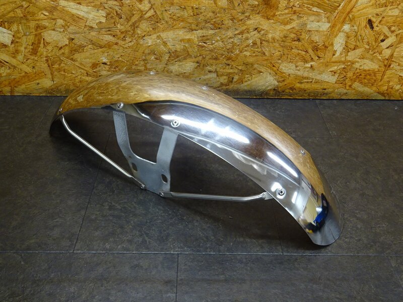 【260202】SR400(1JR-334)◆ 社外フロントフェンダー ペイトンプレイス?? 削れ/変形有 【検:SR500 1JN 2J2 2H6 | 中古バイクパーツ通販・買取　ジャンクヤード鳥取　JunkYard