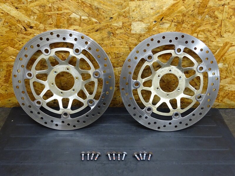 【260306】CB400SF Vtec2(NC39-1044)◆ フロントブレーキディスク左右セット ブレーキディスクローター ディスクボルト 【SPEC2 スペック2 | 中古バイクパーツ通販・買取　ジャンクヤード鳥取　JunkYard