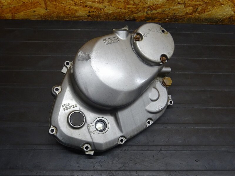 【260307】バンバン200(NH41A-100)◆ クラッチカバー オイルフィルターカバー エンジンカバー右 キャップ破損有 ※エンジンパーツ 【VanVan | 中古バイクパーツ通販・買取　ジャンクヤード鳥取　JunkYard