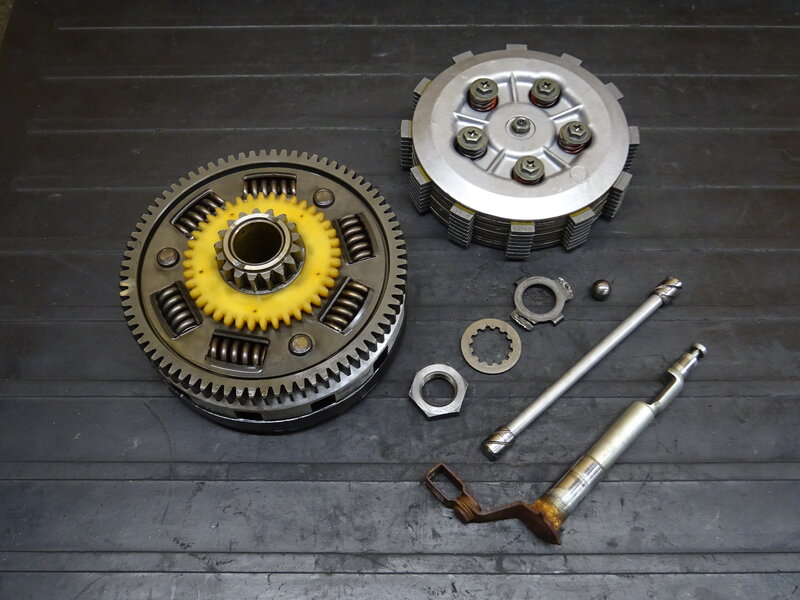 【260317】◆ クラッチ クラッチハウジング 5Y1 1JK ディスク社外? FCC?? F.C.C?? ※エンジンパーツ【検索：SRX400/600 XT600 テネレ | 中古バイクパーツ通販・買取　ジャンクヤード鳥取　JunkYard