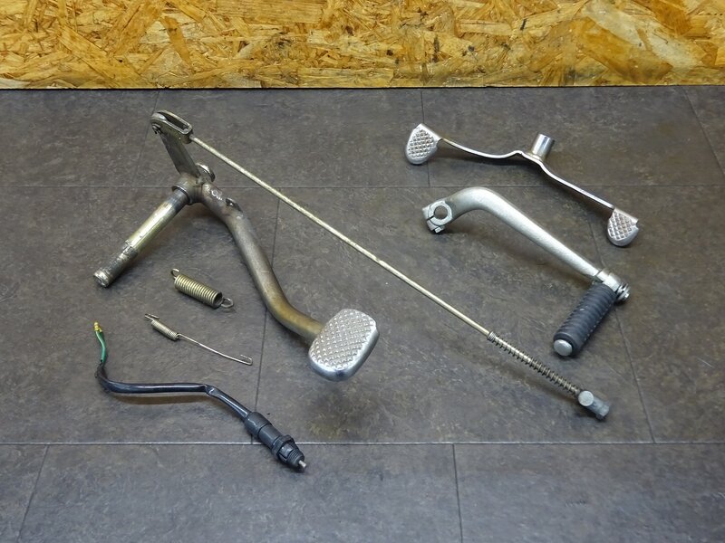【250502】スーパーカブ90カスタム(HA02-2143)◆ ペダルセット キックペダル ブレーキペダル チェンジ/シフトペダル 【12V セル付 | 中古バイクパーツ通販・買取　ジャンクヤード鳥取　JunkYard