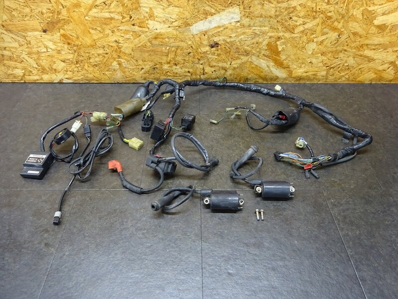 【250508】マグナ250(MC29-1700)◆ メインハーネス ヒューズボックス イモビアラーム付き 【V-TWIN Vツイン | 中古バイクパーツ通販・買取　ジャンクヤード鳥取　JunkYard