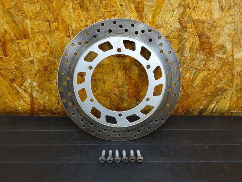【250607】V-MAX1200◇ リアブレーキディスク ディスクローター ディスクボルト ワイズギア?? 【VMAX 前期 | 中古バイクパーツ通販・買取　ジャンクヤード鳥取　JunkYard