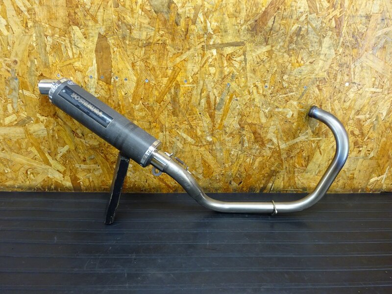 【250917】エイプ50(AC16-1005)◇ 社外マフラー エキパイ サイレンサー ヨシムラ YOSHIMURA チタンサイクロン 【検索:APE エイプ100 XR50 | 中古バイクパーツ通販・買取　ジャンクヤード鳥取　JunkYard