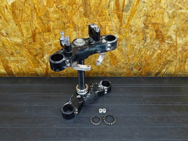 【260215】SR400/SR500◇ 社外アルミステムセット トップブリッジ トリプルツリー バーハン用 ボアエース ジャンク品!! ※検:2H6 1JR RH01J | 中古バイクパーツ通販・買取　ジャンクヤード鳥取　JunkYard