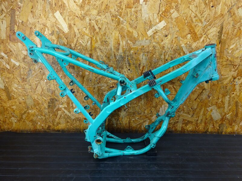 【260322】KDX125SR(DX125A-022)◆ 書付中古フレーム メインフレーム 【検索：200 220 250 | 中古バイクパーツ通販・買取　ジャンクヤード鳥取　JunkYard