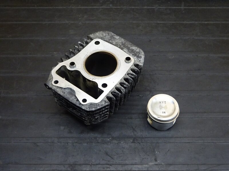 【250731】グロム(JC61-1003)◆ シリンダーセット ピストン ※エンジンパーツ | 中古バイクパーツ通販・買取　ジャンクヤード鳥取　JunkYard