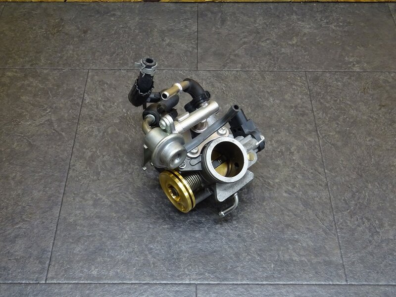 【250812】SR400(RH16J-005)◆ フルパワープーリー付 スロットルボディ インジェクション インジェクター アントライオン | 中古バイクパーツ通販・買取　ジャンクヤード鳥取　JunkYard