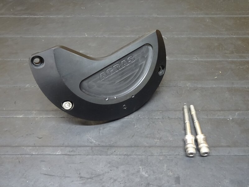 【250819】● GSX1300R エンジンガード ジェネレーターカバー スライダー アグラス AGRAS【検索：ハヤブサ 隼 GW71A | 中古バイクパーツ通販・買取　ジャンクヤード鳥取　JunkYard