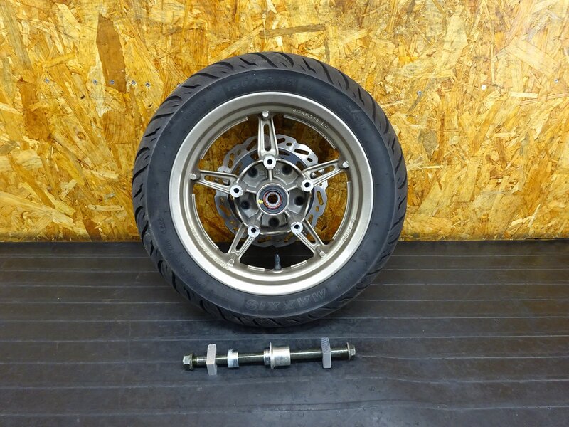 【250901】キムコ KRV180(SA35AC)◇ リアホイール 13×3.50 KYMCO ブレーキディスク ABSローター アクスルシャフト 【TCS | 中古バイクパーツ通販・買取　ジャンクヤード鳥取　JunkYard